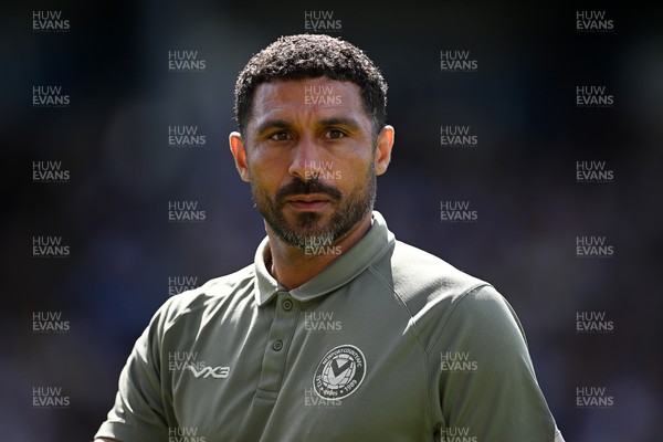220826 - Bristol Rovers v Newport County - Sky Bet League 2 - Newport County Head Coach, Hayden Mullins