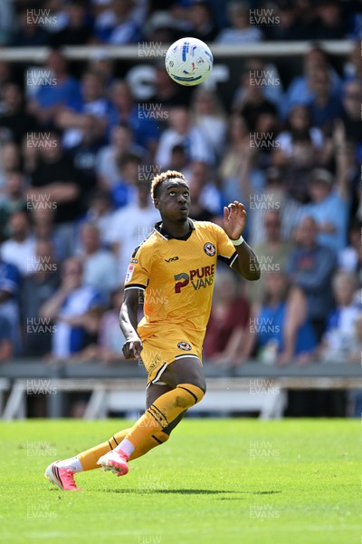 220826 - Bristol Rovers v Newport County - Sky Bet League 2 - Shaquille Gwengwe of Newport County