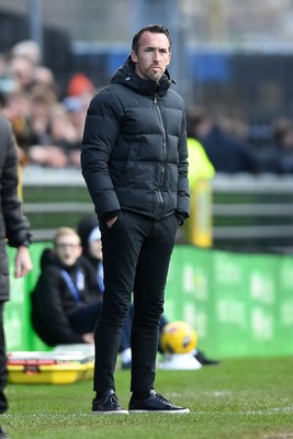 310126 - Bristol Rovers v Newport County - Sky Bet League 2 - Newport County Head Coach, Christian Fuchs