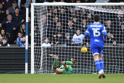 310126 - Bristol Rovers v Newport County - Sky Bet League 2 - Fabrizio Cavegn of Bristol Rovers scores a goal