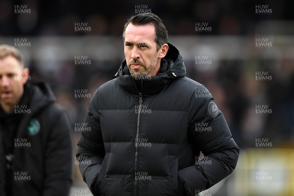 310126 - Bristol Rovers v Newport County - Sky Bet League 2 - Newport County Head Coach, Christian Fuchs