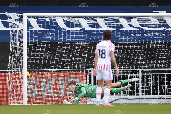 310126 - Bristol Rovers v Newport County - Sky Bet League 2 - Yusuf Akhamrich of Bristol Rovers scores the first goal of the game