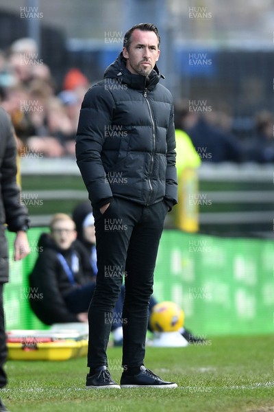 310126 - Bristol Rovers v Newport County - Sky Bet League 2 - Newport County Head Coach, Christian Fuchs