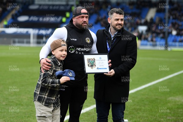 310126 - Bristol Rovers v Newport County - Sky Bet League 2 - David Pipe is recognised for his time at Bristol Rovers