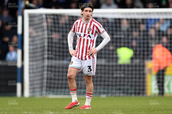 310126 - Bristol Rovers v Newport County - Sky Bet League 2 - Dejected Anthony Glennon of Newport County
