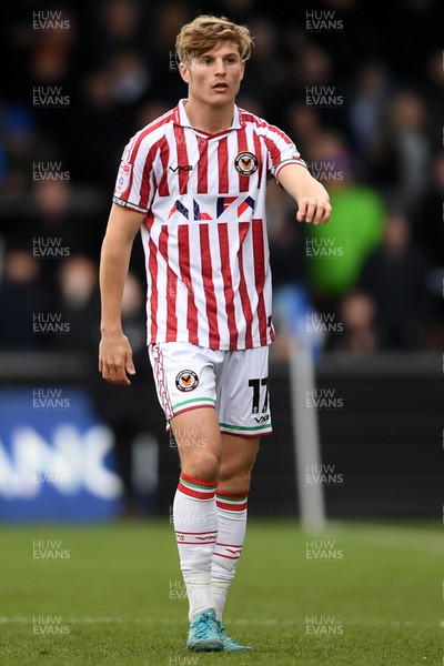 310126 - Bristol Rovers v Newport County - Sky Bet League 2 - Tom Davies of Newport County