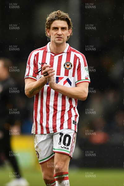 310126 - Bristol Rovers v Newport County - Sky Bet League 2 - Dejected Harrison Biggins of Newport County
