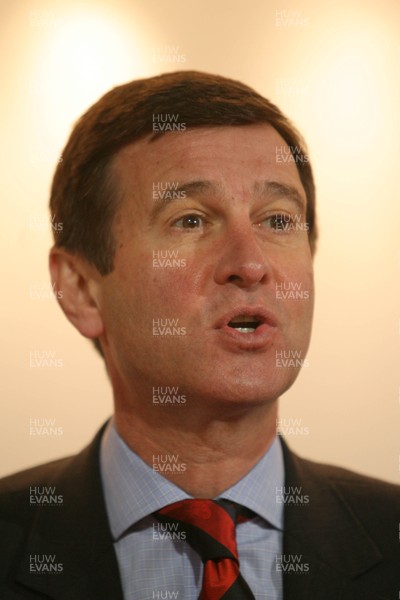 06.05.09 British & Irish Cup Launch at Millennium Stadium. Roger Lewis WRU Group Chief Executive. 