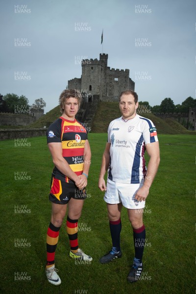 101012 - Representatives of the Welsh clubs involved in the British and Irish Club gather at Cardiff Castle ahead of the this weekends first round of matches