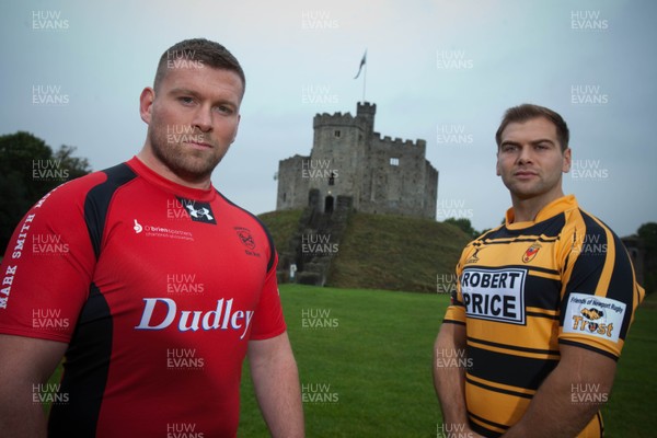 101012 - Representatives of the Welsh clubs involved in the British and Irish Club gather at Cardiff Castle ahead of the this weekends first round of matches