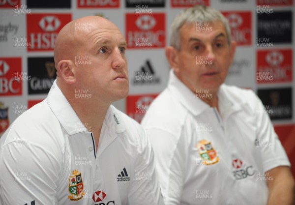 22.10.08 - British and Irish Lions Press Conference - Shaun Edwards(Defence Coach) and Ian McGeechan(Head Coach) during the announcment of the management team for the Lions tour of South Africa in 2009. 