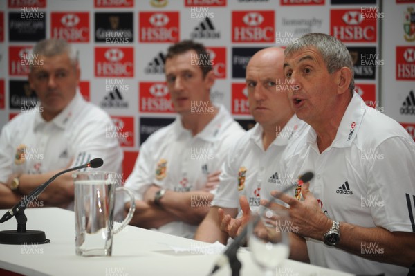 22.10.08 - British and Irish Lions Press Conference - Ian McGeechan(Head Coach), Shaun Edwards(Defence Coach), Rob Howley(Backs Coach) and Warren Gatland(Forwards Coach) during the announcment of the management team for the Lions tour of South Africa in 2009. 