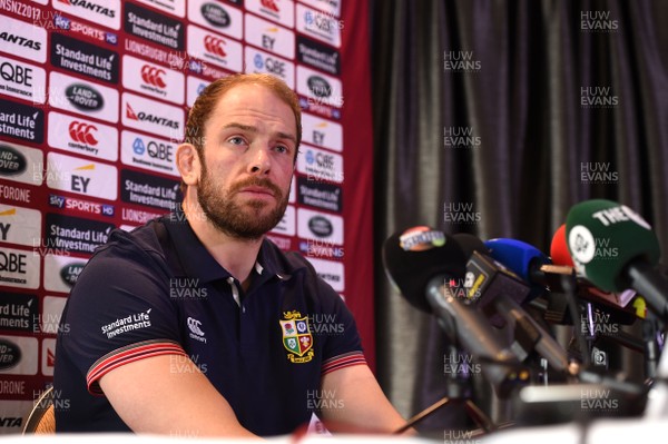 060717 - British & Irish Lions Media Interviews - Alun Wyn Jones talks to media