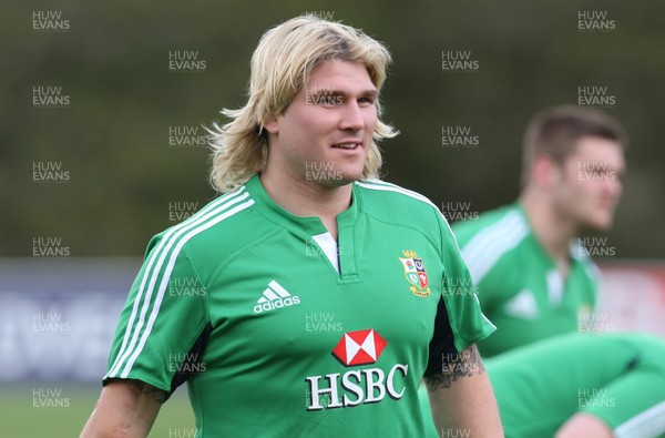 150513 - British and Irish Lions Training session, Vale Resort, Cardiff - Richard Hibbard during training session