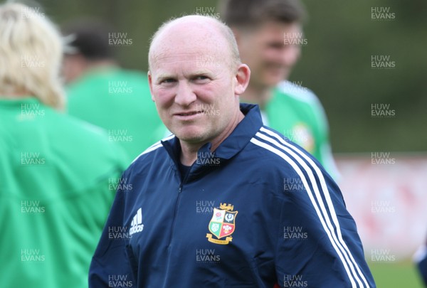 150513 - British and Irish Lions Training session, Vale Resort, Cardiff - Lions assistant coach Neil Jenkins during training session