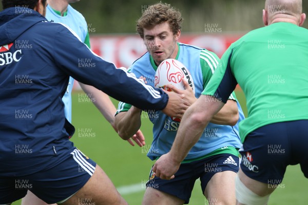 150513 - British and Irish Lions Training session, Vale Resort, Cardiff - Leigh Halfpenny during training session