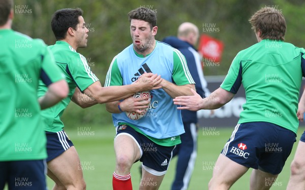 150513 - British and Irish Lions Training session, Vale Resort, Cardiff - Alex Cuthbert  during training session