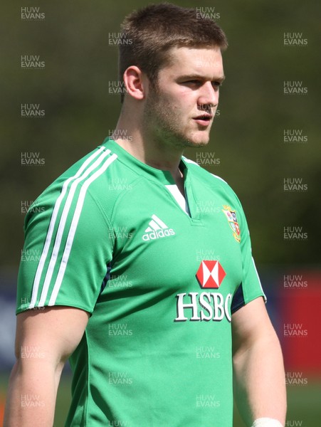 150513 - British and Irish Lions Training session, Vale Resort, Cardiff - Dan Lydiate during training session