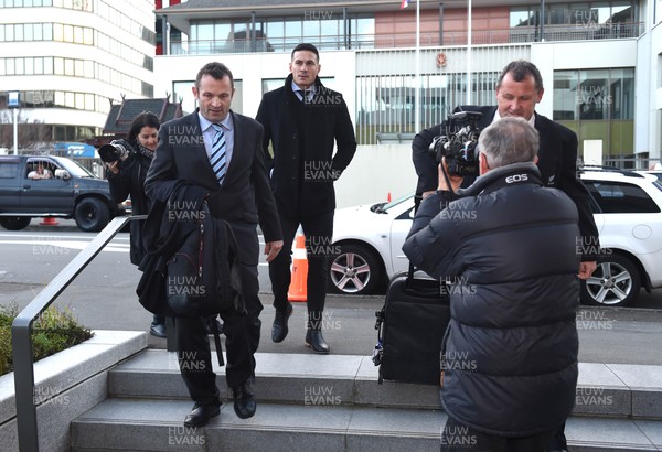 020717 - British & Irish Lions Series Disciplinary Hearings - Sonny Bill Williams of New Zealand arrives at New Zealand Rugby House in Wellington ahead of his disciplinary hearing