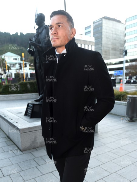 020717 - British & Irish Lions Series Disciplinary Hearings - Sonny Bill Williams of New Zealand arrives at New Zealand Rugby House in Wellington ahead of his disciplinary hearing