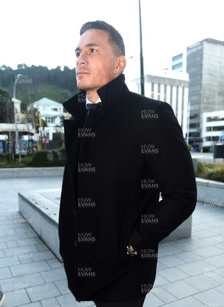 020717 - British & Irish Lions Series Disciplinary Hearings - Sonny Bill Williams of New Zealand arrives at New Zealand Rugby House in Wellington ahead of his disciplinary hearing