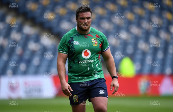 260621 - British & Irish Lions v Japan - The Vodafone 1888 Cup - Jamie George during the warm up
