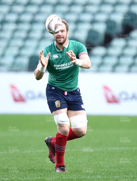 060717 - British & Irish Lions Training - Alun Wyn Jones during training