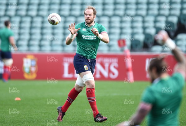 060717 - British & Irish Lions Training - Alun Wyn Jones during training