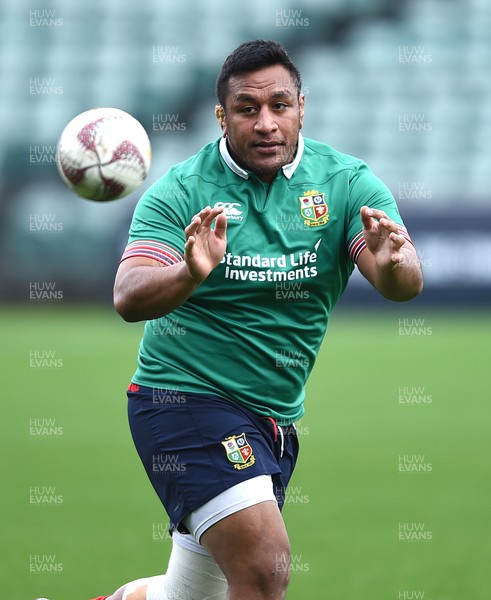 060717 - British & Irish Lions Training - Mako Vunipola during training