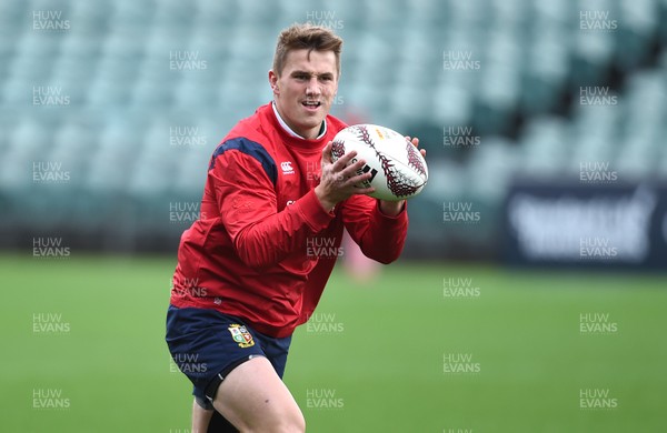 060717 - British & Irish Lions Training - Jonathan Davies during training