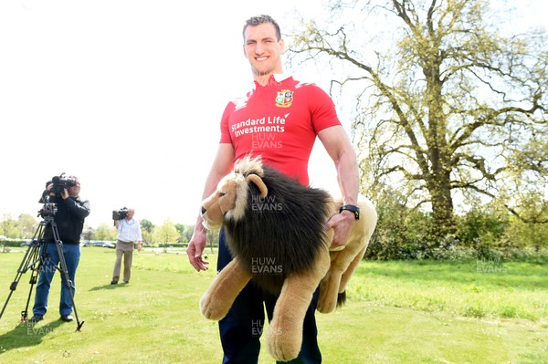 190417 - British & Irish Squad Announcement - Sam Warburton after the announcement of the 2017 British & Irish Lions squad announcement