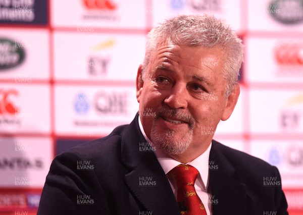 190417 - British & Irish Squad Announcement - Warren Gatland after the announcement of the 2017 British & Irish Lions squad announcement