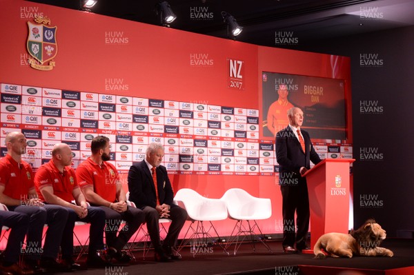 190417 - British & Irish Squad Announcement - John Spencer after the announcement of the 2017 British & Irish Lions squad announcement