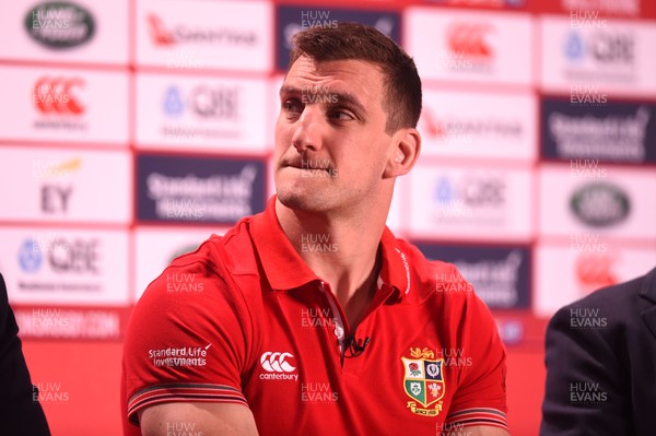 190417 - British & Irish Squad Announcement - Sam Warburton after the announcement of the 2017 British & Irish Lions squad announcement