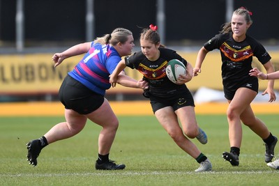 290426 - Bro Dur v Dyffryn Conwy - Girls Schools Final U16 - Road To Principality Finals - Action during the match