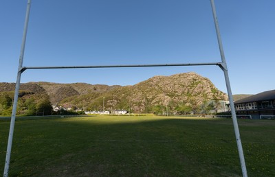 170525 - Bro Ffestiniog RFC, Admiral National League 3 North West Presentation -  A  general view of the ground at Bro Ffestiniog RFC