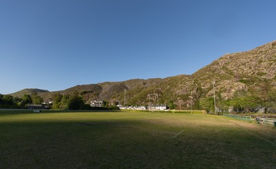 170525 - Bro Ffestiniog RFC, Admiral National League 3 North West Presentation -  A  general view of the ground at Bro Ffestiniog RFC