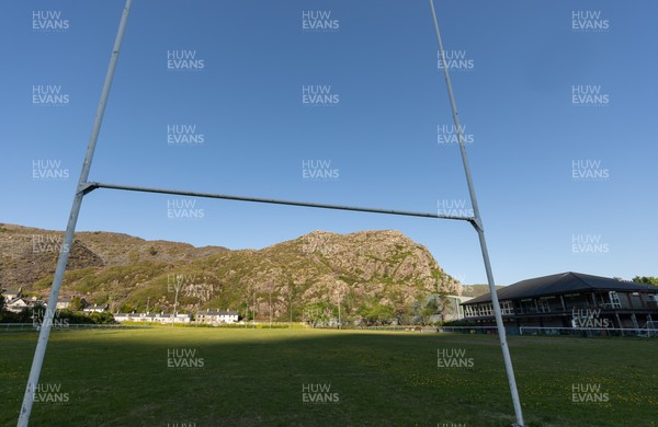 170525 - Bro Ffestiniog RFC, Admiral National League 3 North West Presentation -  A  general view of the ground at Bro Ffestiniog RFC