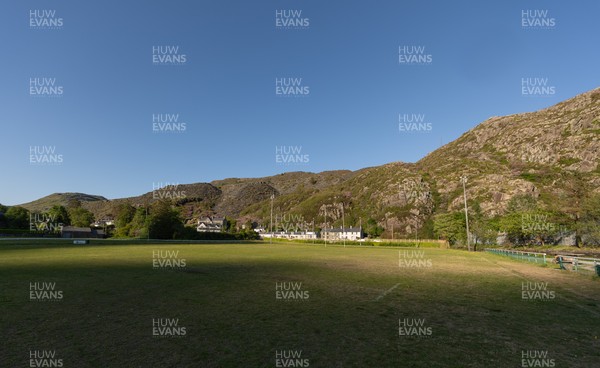 170525 - Bro Ffestiniog RFC, Admiral National League 3 North West Presentation -  A  general view of the ground at Bro Ffestiniog RFC