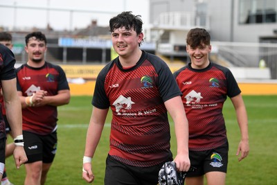 270426 - Bro Teifi v Maes Y Gwendraeth - Road to Principality Finals - Boys U18s Plate - Bro Teifi celebrate at full time