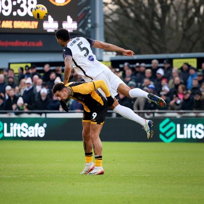 010126 - Bromley v Newport County - Sky Bet League 2 - Courtney Baker-Richardson of Newport County