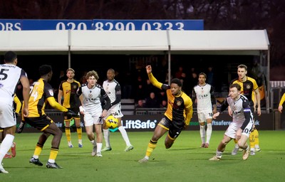 010126 - Bromley v Newport County - Sky Bet League 2 - Bobby Kamwa of Newport County