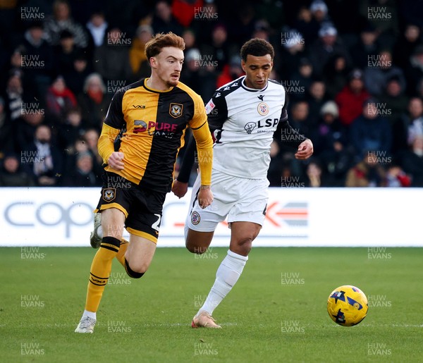 010126 - Bromley v Newport County - Sky Bet League 2 - Michael Spellman of Newport County