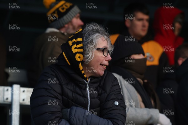 010126 - Bromley v Newport County - Sky Bet League 2 - Newport fans
