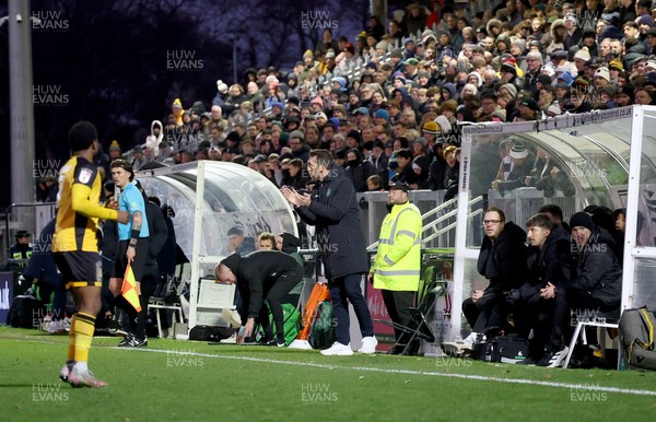 010126 - Bromley v Newport County - Sky Bet League 2 - Christian Fuchs, Newport Manager