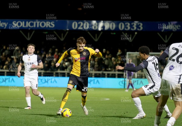 010126 - Bromley v Newport County - Sky Bet League 2 - Michael Spellman of Newport County