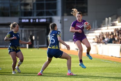 220426 - Brunel v Loughborough - Women's BUCS Final - Alice Bennett of Loughborough is challenged by Lauren Casson of Brunel