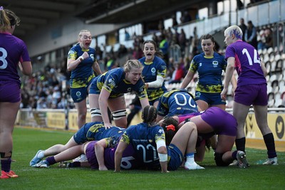 220426 - Brunel v Loughborough - Women's BUCS Final - Grace White of Brunel is challenged by Imogen Mockford of Loughborough