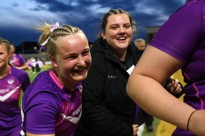 220426 - Brunel v Loughborough - Women's BUCS Final - Loughborough fans celebrate with the players at full time