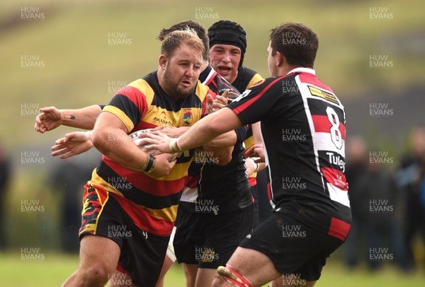 300917 - Brynmawr v Brecon - SWALEC Division One East - Tomas Tippa of Brynmawr